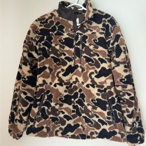 American Flyway Waterfowl 1/4 Zip Ultra Quiet OSC Sherpa
Fleece Pullover